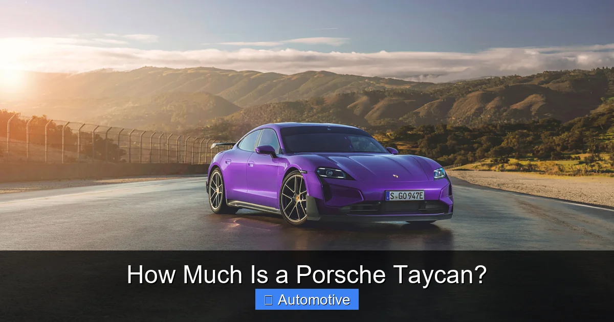 How Much Is a Porsche Taycan?