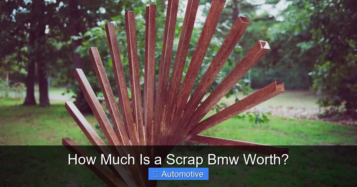 How Much Is a Scrap Bmw Worth?