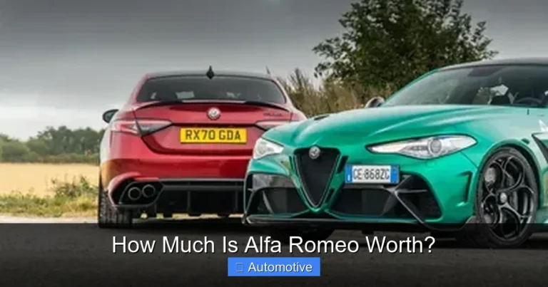 How Much Is Alfa Romeo Worth?