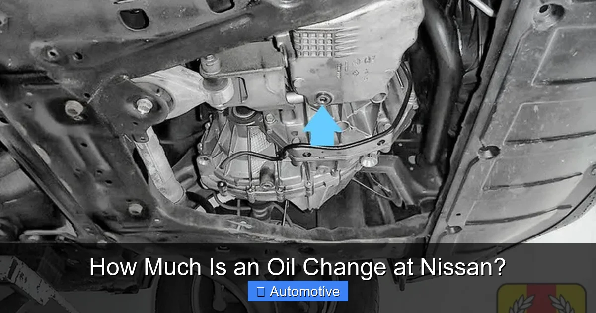 How Much Is an Oil Change at Nissan?