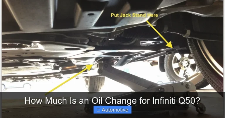 How Much Is an Oil Change for Infiniti Q50?
