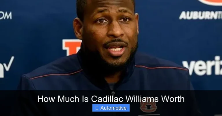 How Much Is Cadillac Williams Worth