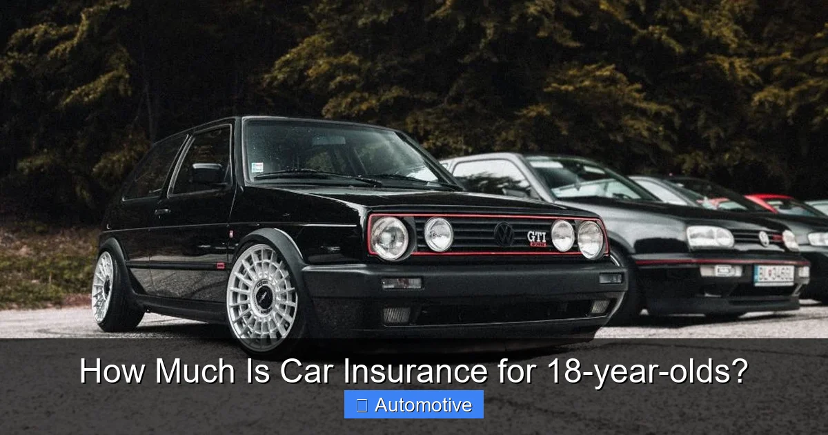 How Much Is Car Insurance for 18-year-olds?