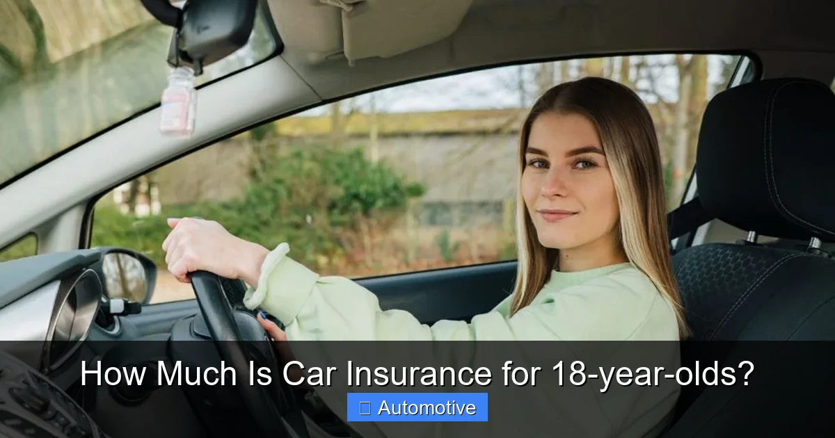 How Much Is Car Insurance for 18-year-olds?