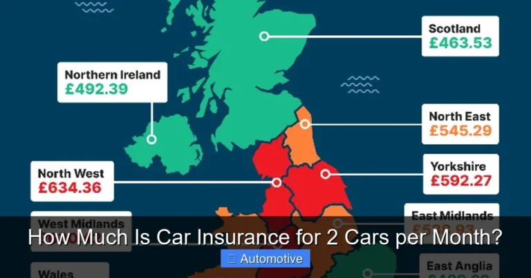 How Much Is Car Insurance for 2 Cars per Month?