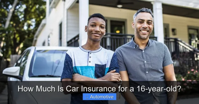 How Much Is Car Insurance for a 16-year-old?