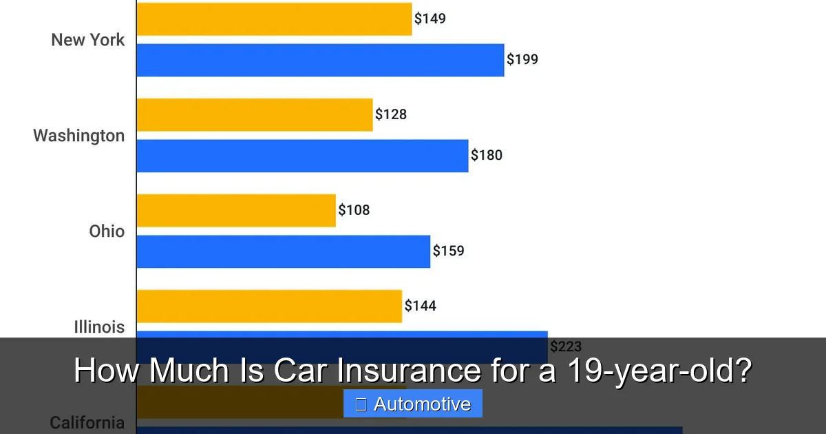 How Much Is Car Insurance for a 19-year-old?