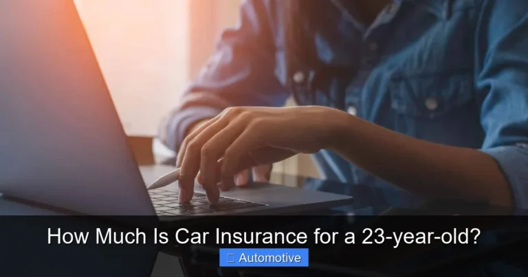 How Much Is Car Insurance for a 23-year-old?
