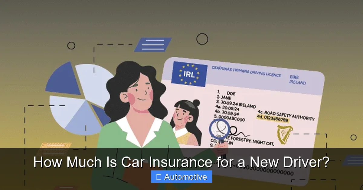 How Much Is Car Insurance for a New Driver?