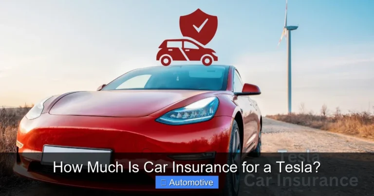 How Much Is Car Insurance for a Tesla?