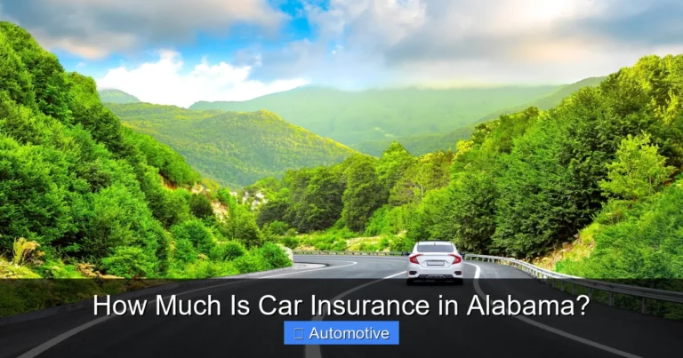 How Much Is Car Insurance in Alabama?