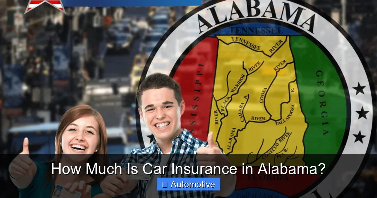 How Much Is Car Insurance in Alabama?