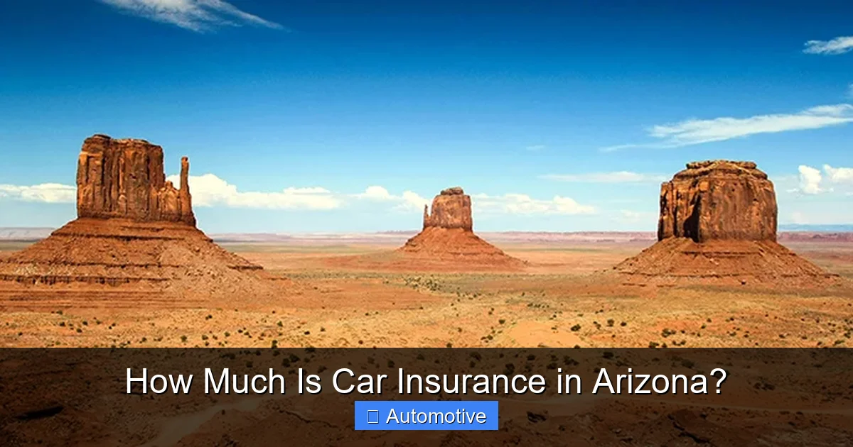 How Much Is Car Insurance in Arizona?
