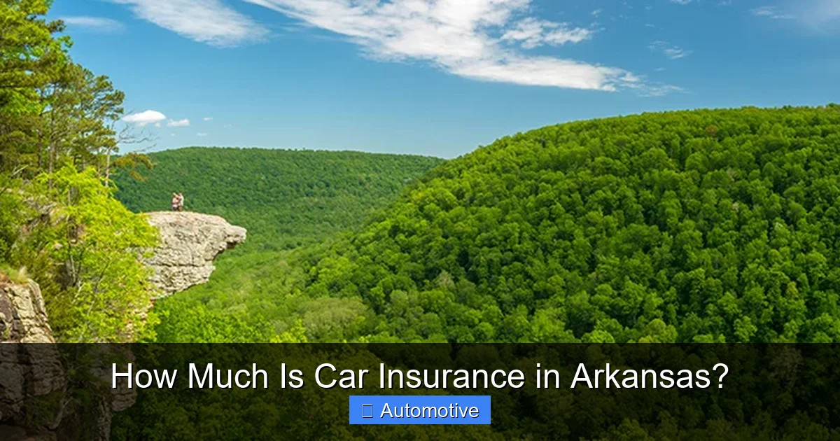 How Much Is Car Insurance in Arkansas?