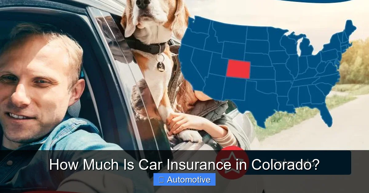 How Much Is Car Insurance in Colorado?