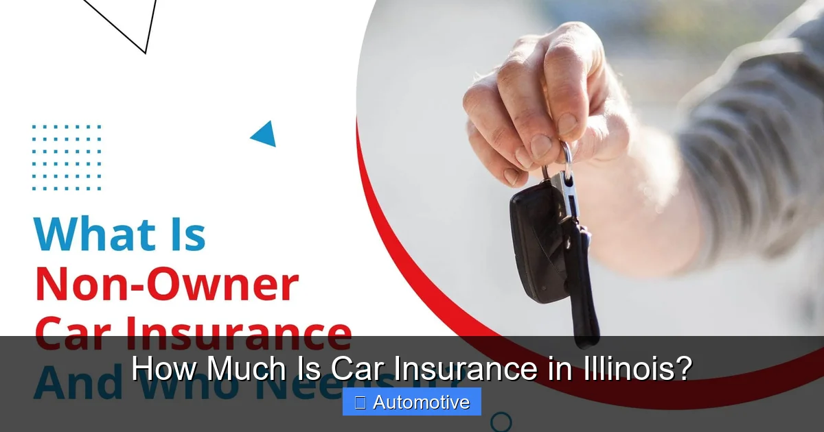 How Much Is Car Insurance in Illinois?