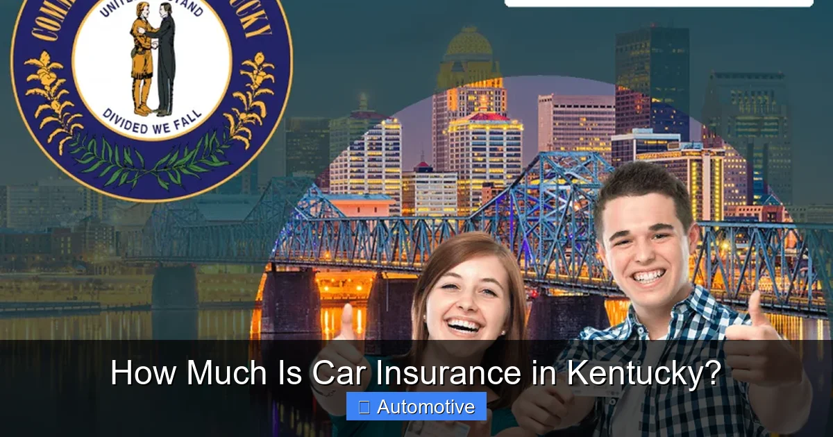 How Much Is Car Insurance in Kentucky?