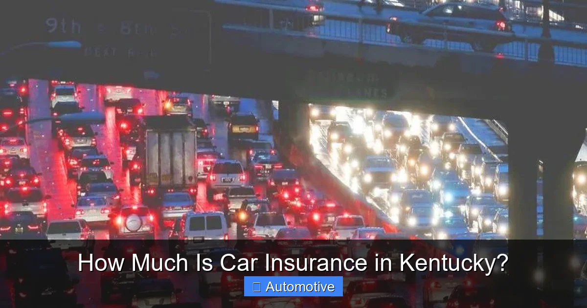 How Much Is Car Insurance in Kentucky?