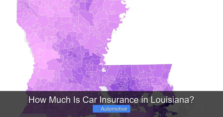 How Much Is Car Insurance in Louisiana?