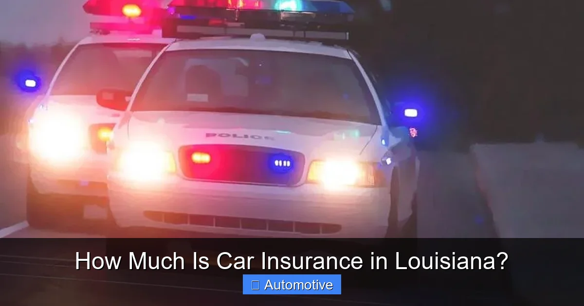 How Much Is Car Insurance in Louisiana?