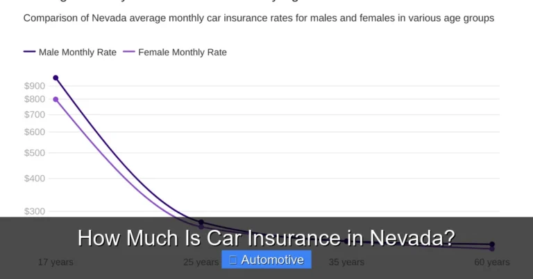 How Much Is Car Insurance in Nevada?