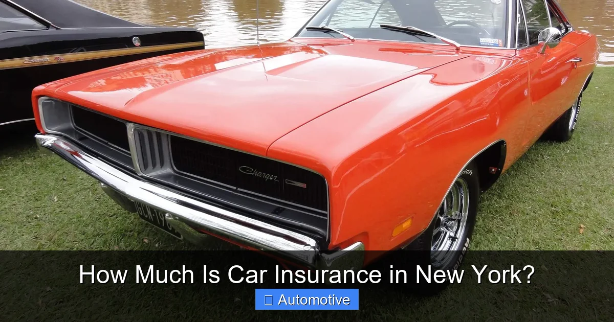 How Much Is Car Insurance in New York?