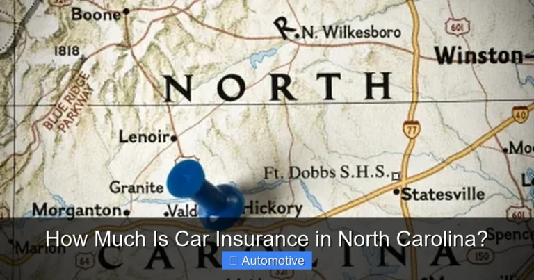 How Much Is Car Insurance in North Carolina?