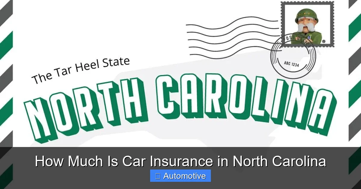 How Much Is Car Insurance in North Carolina