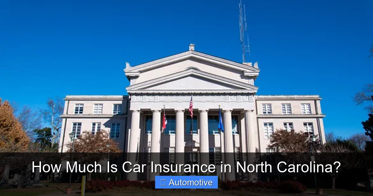 How Much Is Car Insurance in North Carolina?