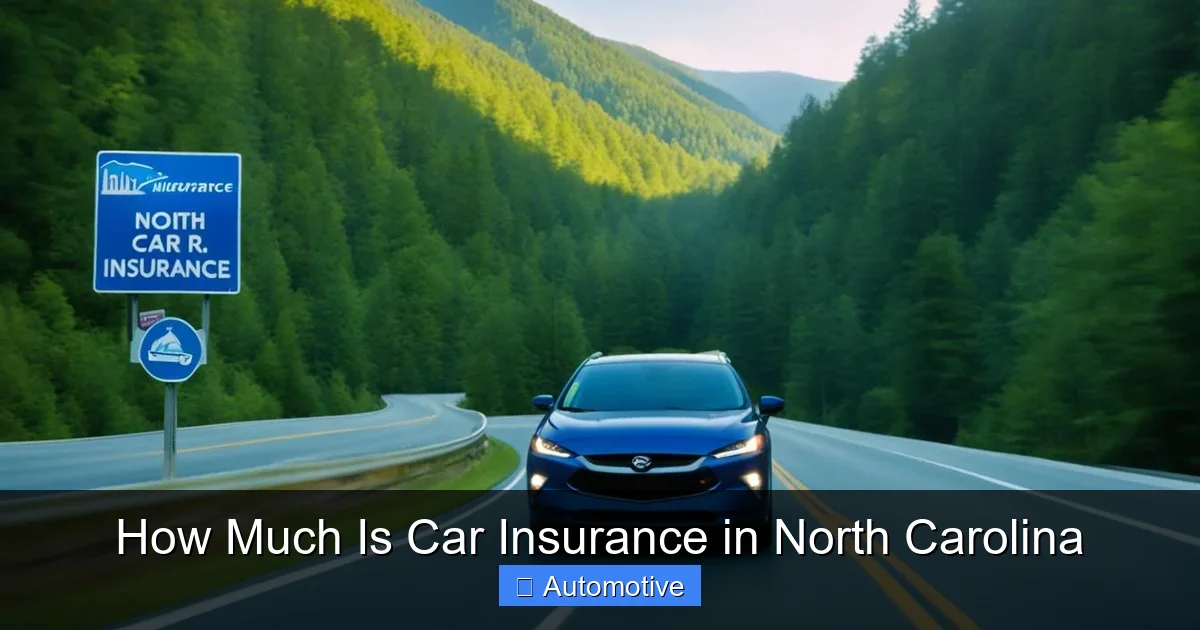 How Much Is Car Insurance in North Carolina