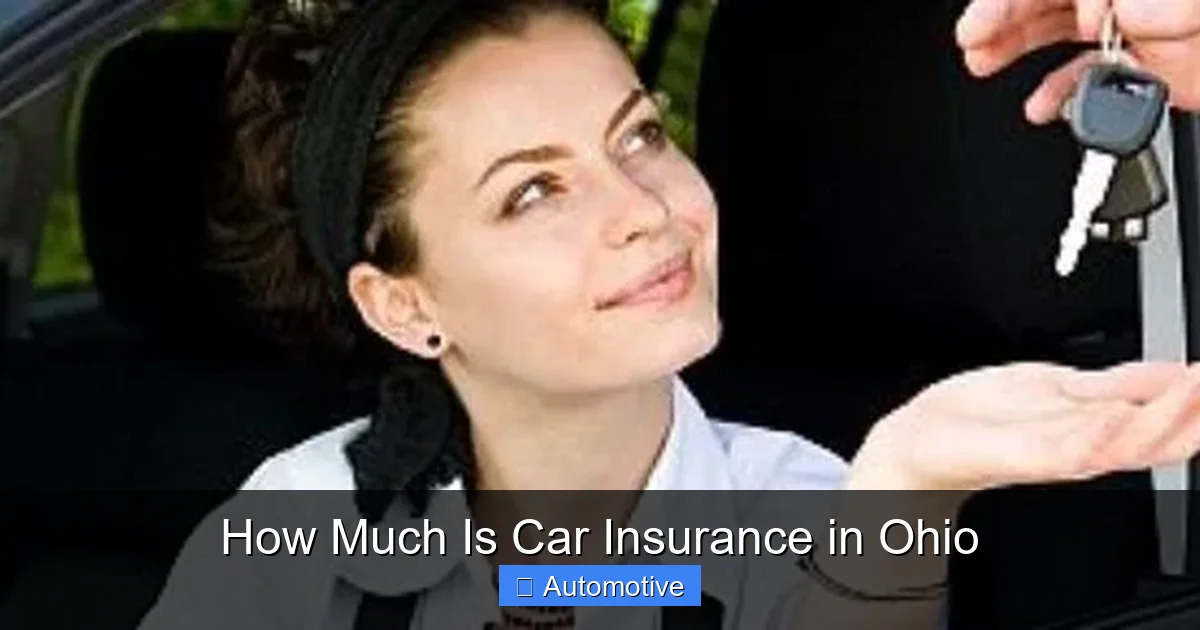 How Much Is Car Insurance in Ohio