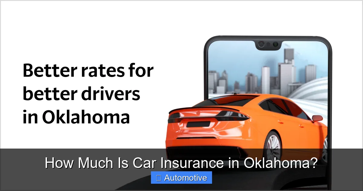 How Much Is Car Insurance in Oklahoma?