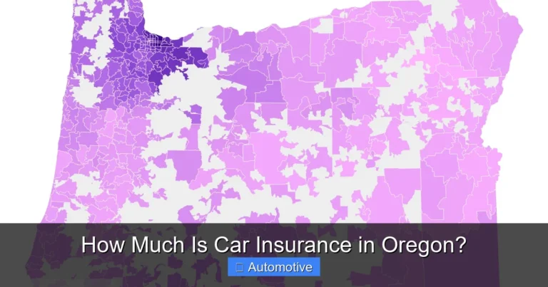 How Much Is Car Insurance in Oregon?