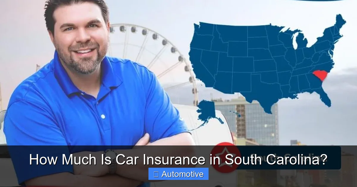 How Much Is Car Insurance in South Carolina?