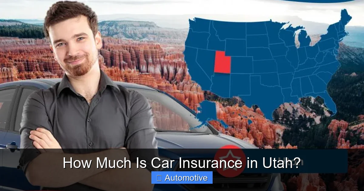 How Much Is Car Insurance in Utah?