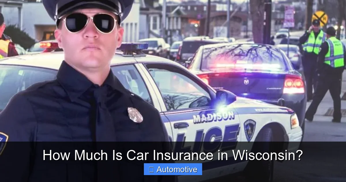 How Much Is Car Insurance in Wisconsin?