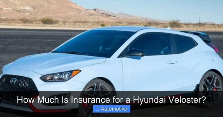 How Much Is Insurance for a Hyundai Veloster?