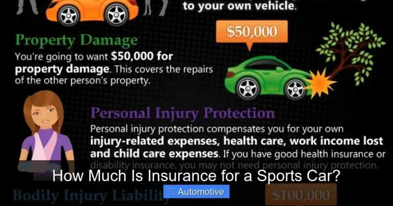 How Much Is Insurance for a Sports Car?