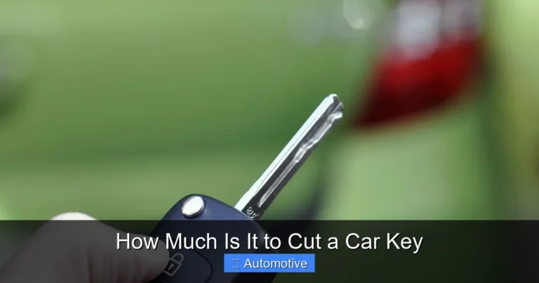 How Much Is It to Cut a Car Key