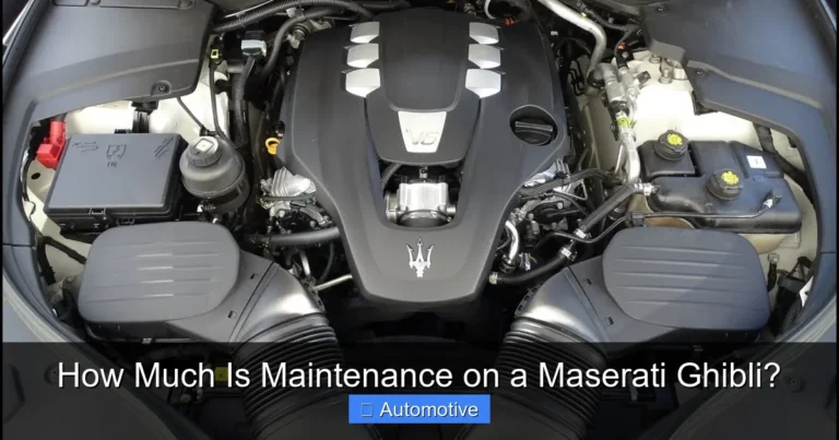 How Much Is Maintenance on a Maserati Ghibli?
