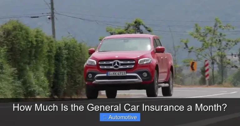 How Much Is the General Car Insurance a Month?