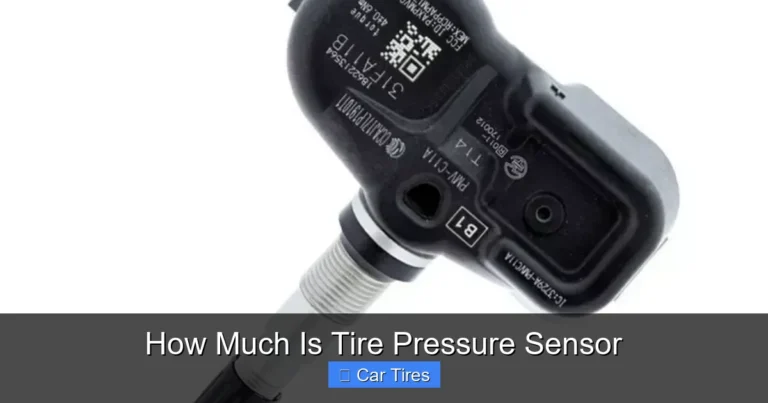 How Much Is Tire Pressure Sensor