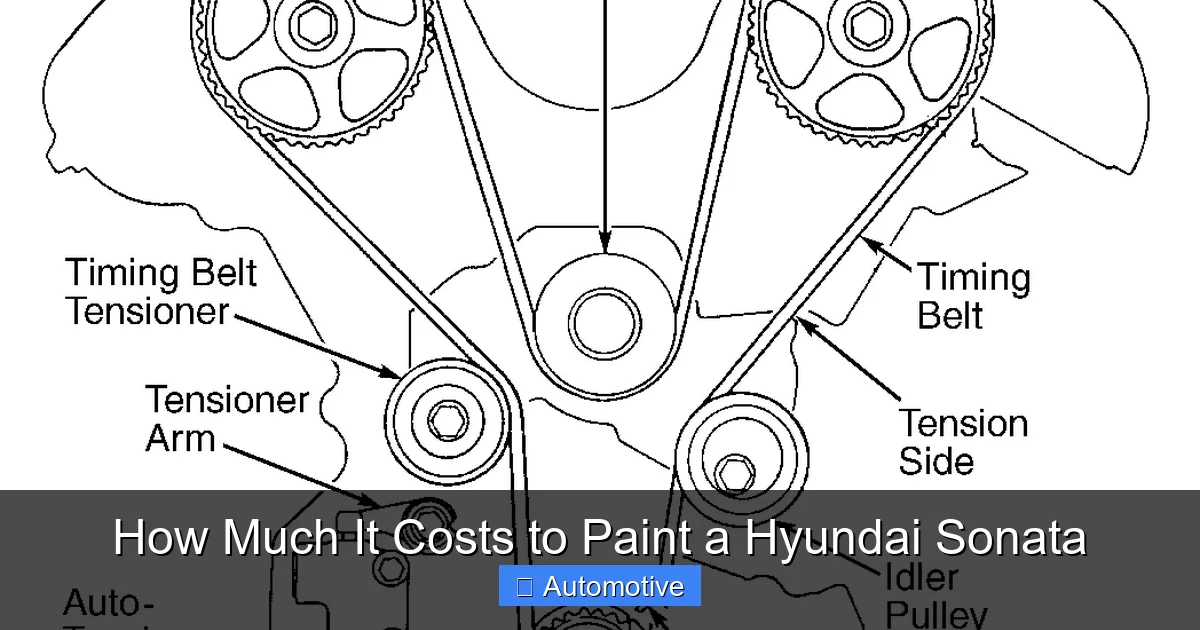 How Much It Costs to Paint a Hyundai Sonata