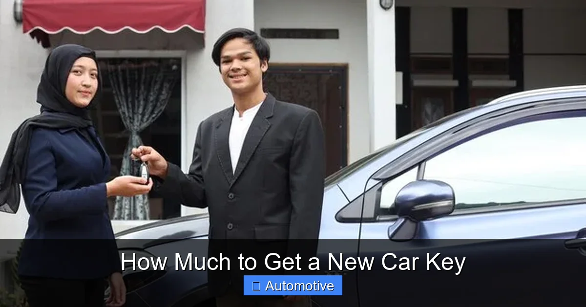 How Much to Get a New Car Key