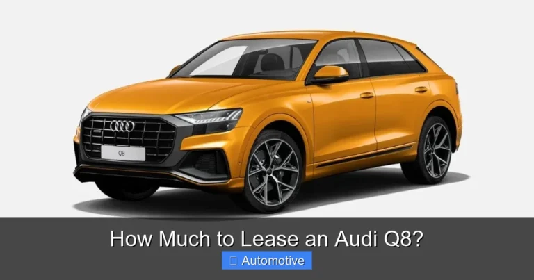 How Much to Lease an Audi Q8?