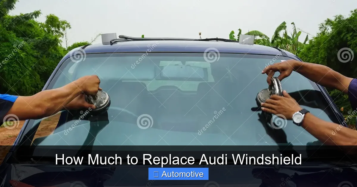 How Much to Replace Audi Windshield