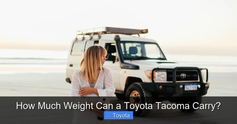 How Much Weight Can a Toyota Tacoma Carry?
