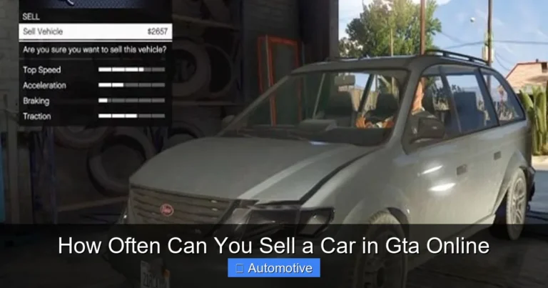 How Often Can You Sell a Car in Gta Online