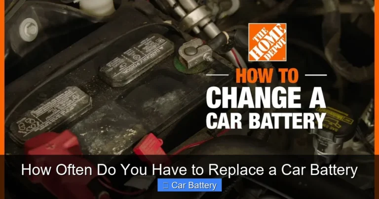 How Often Do You Have to Replace a Car Battery