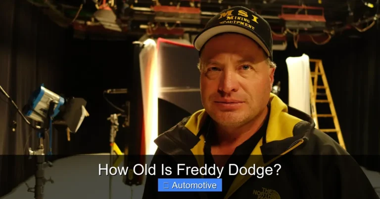 How Old Is Freddy Dodge?